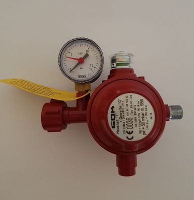 Niederdruckregler / Haushaltsregler mit Schlauchbruchsicherung (SBS) von GOK