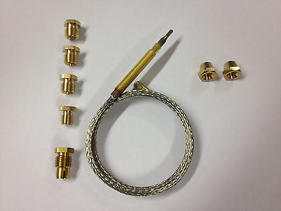 Universal Thermoelement Gas / Flexibel 900mm inklusiv Adaptern