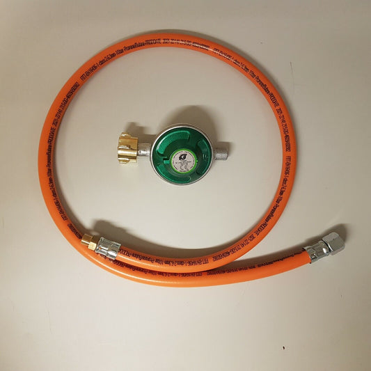 Adapterschlauch 1m 1/4" x 7/16x28 UNEF + Regler