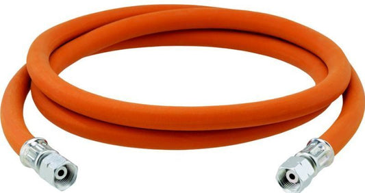 Gasschlauch 1/4" x RVS 8mm(mit Schneidring) x 1m; 1,5m; 2m oder 3m MD-Gasschlauch