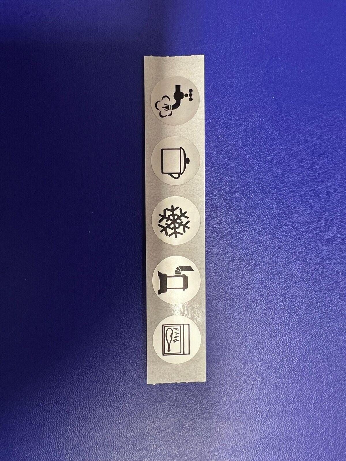 Aufkleber für Verteilerblock