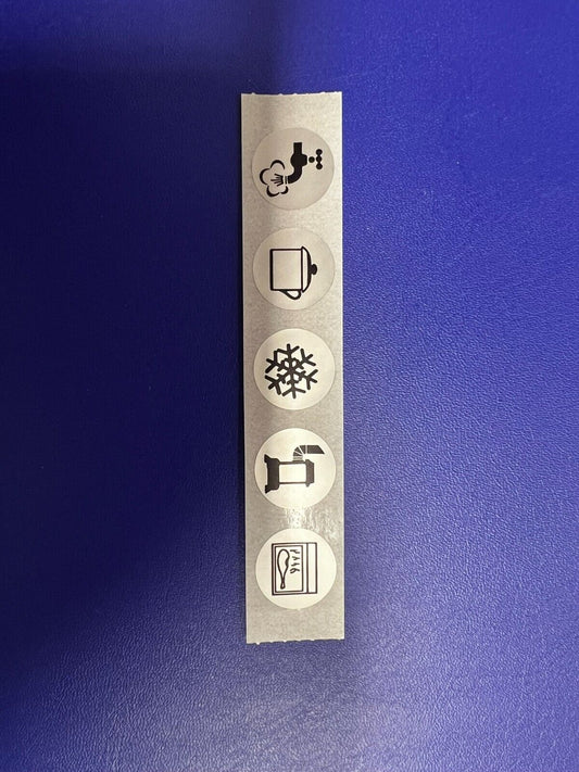 Aufkleber für Verteilerblock