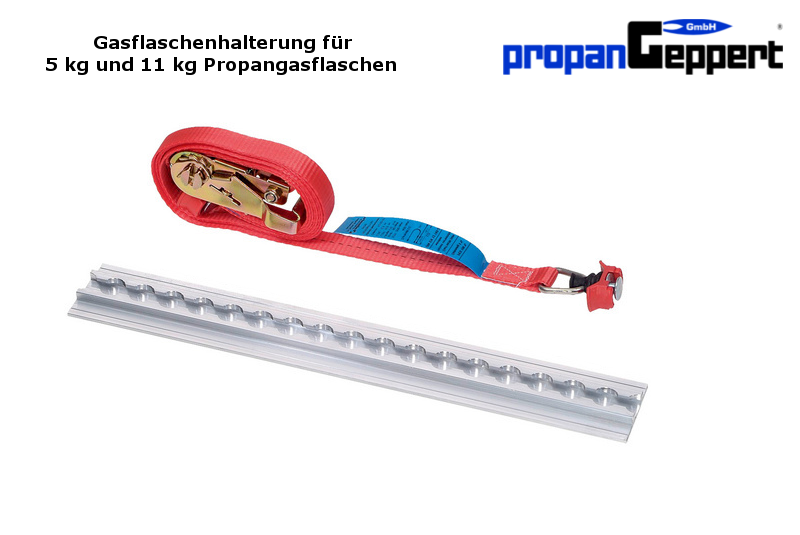 Gasflaschenhalterung für Gasflaschen