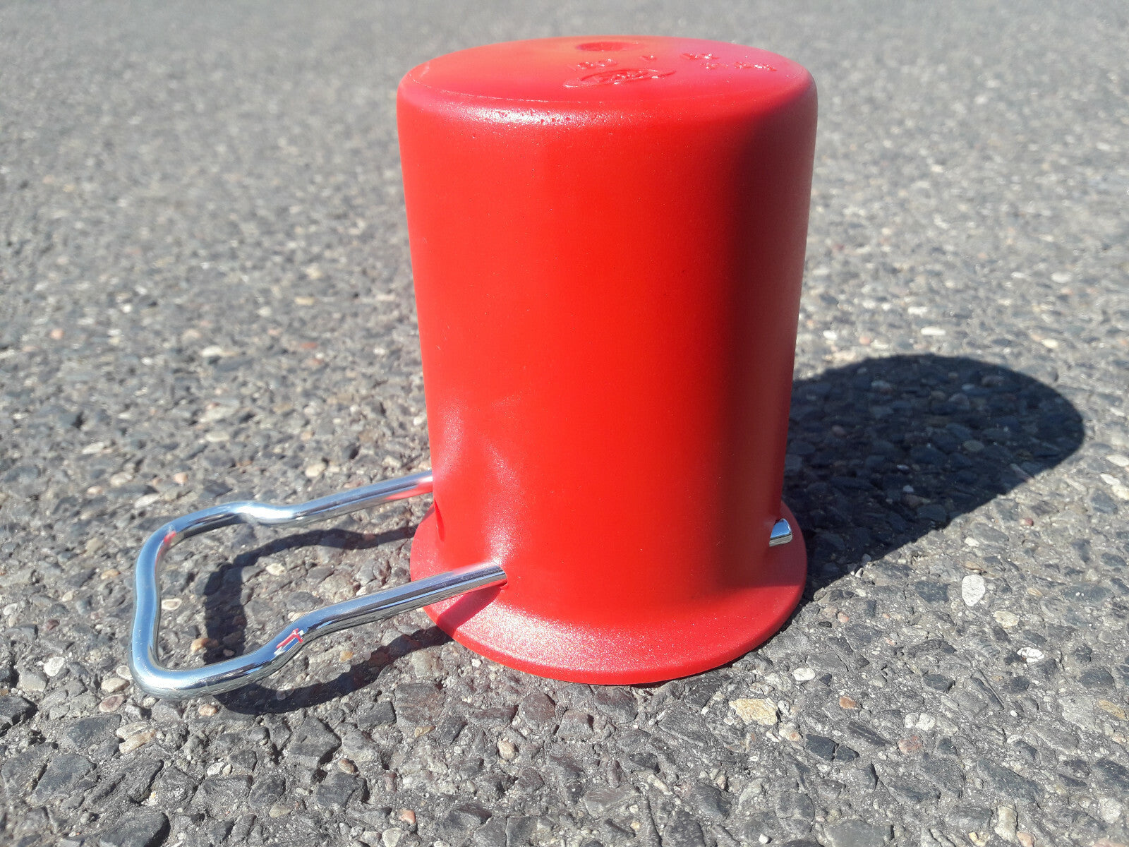 Schutzkappe für Propan Gas Flasche, rot