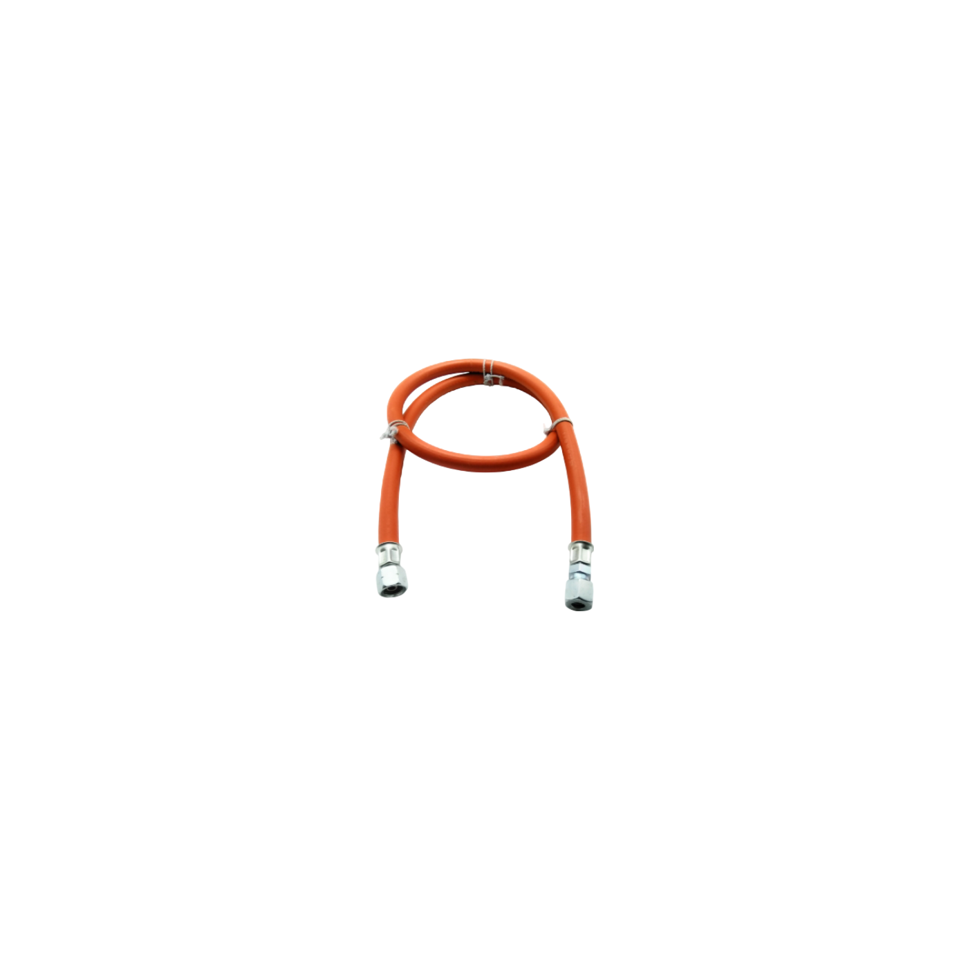 Gasschlauch 1/4" x RVS 8mm(mit Schneidring) x 1m, 2m oder 3m MD-Gasschlauch