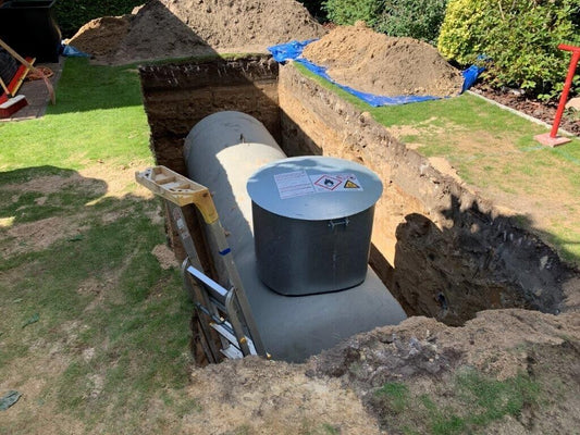 Flüssiggastank unterirdisch 2,1t / 4850 Liter neu