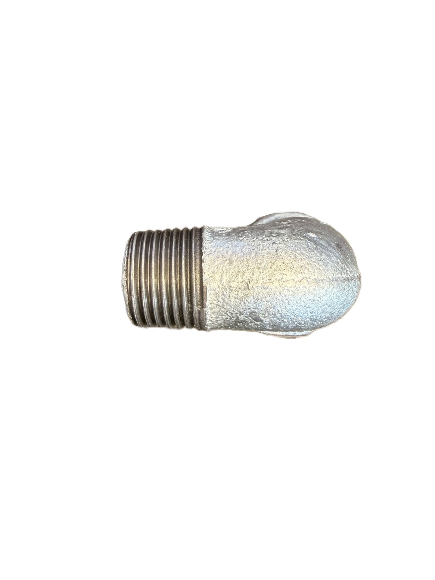 Winkel 1/2" IG x 1/2" AG – Temperguss verzinkt