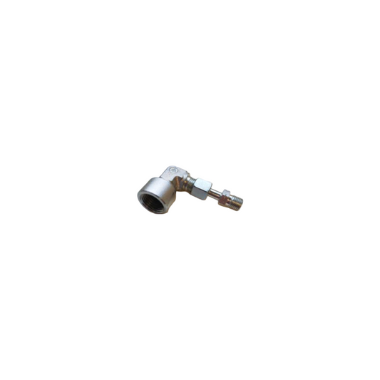 Winkel 1/2" R x 1/4" lks LPG Gas Adapter f. Gaskocher, Gasschlauch, Gasherd